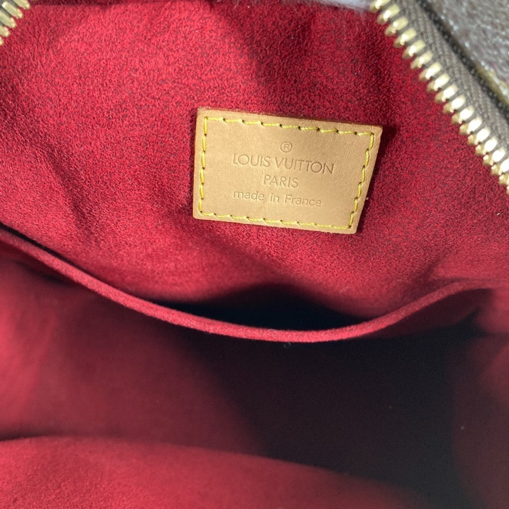 LOUIS VUITTON Brown Monogram Canvas Tote Bag - Picture 14 of 16